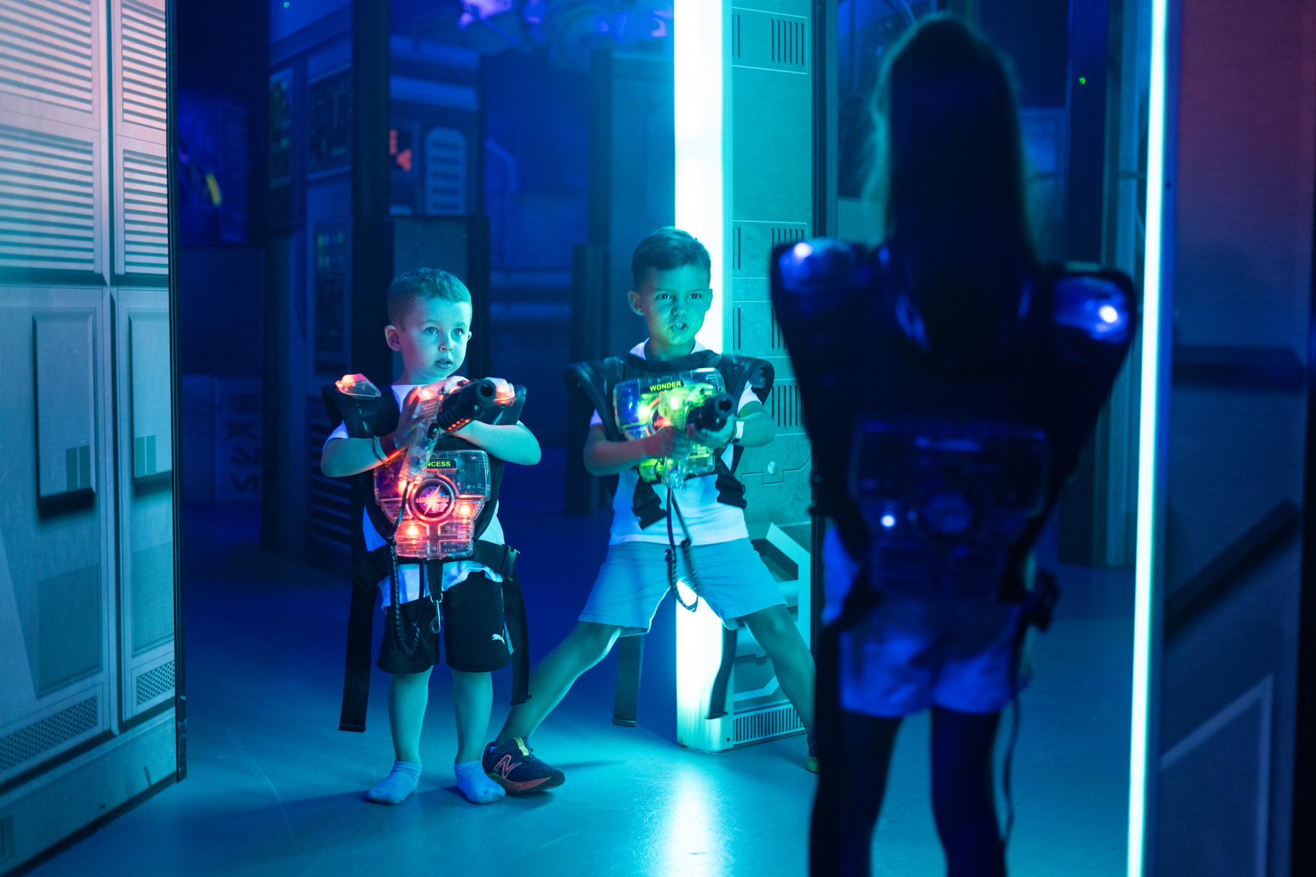Arène laser tag groupe scolaire Drummondville
