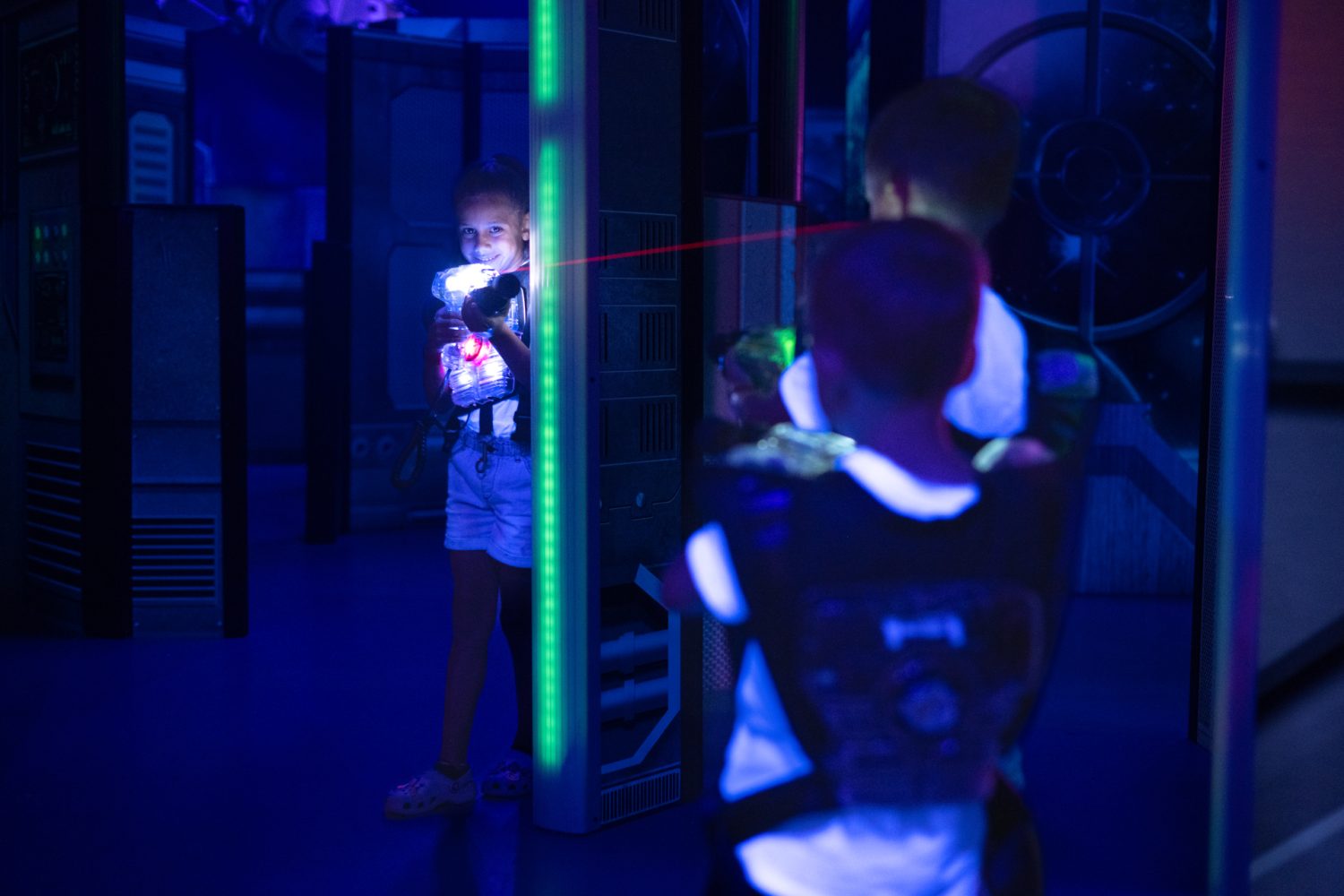 Arène laser tag immersive Laser Force Drummondville