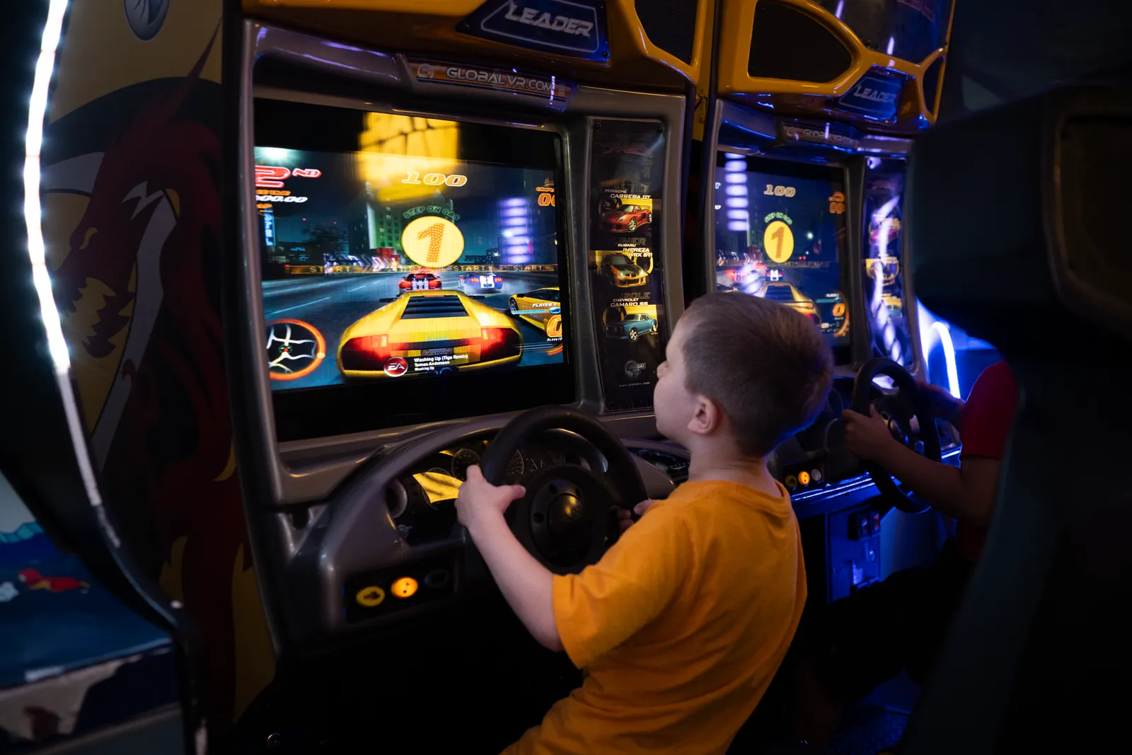 Zone d'arcades à Laser Force Drummondville