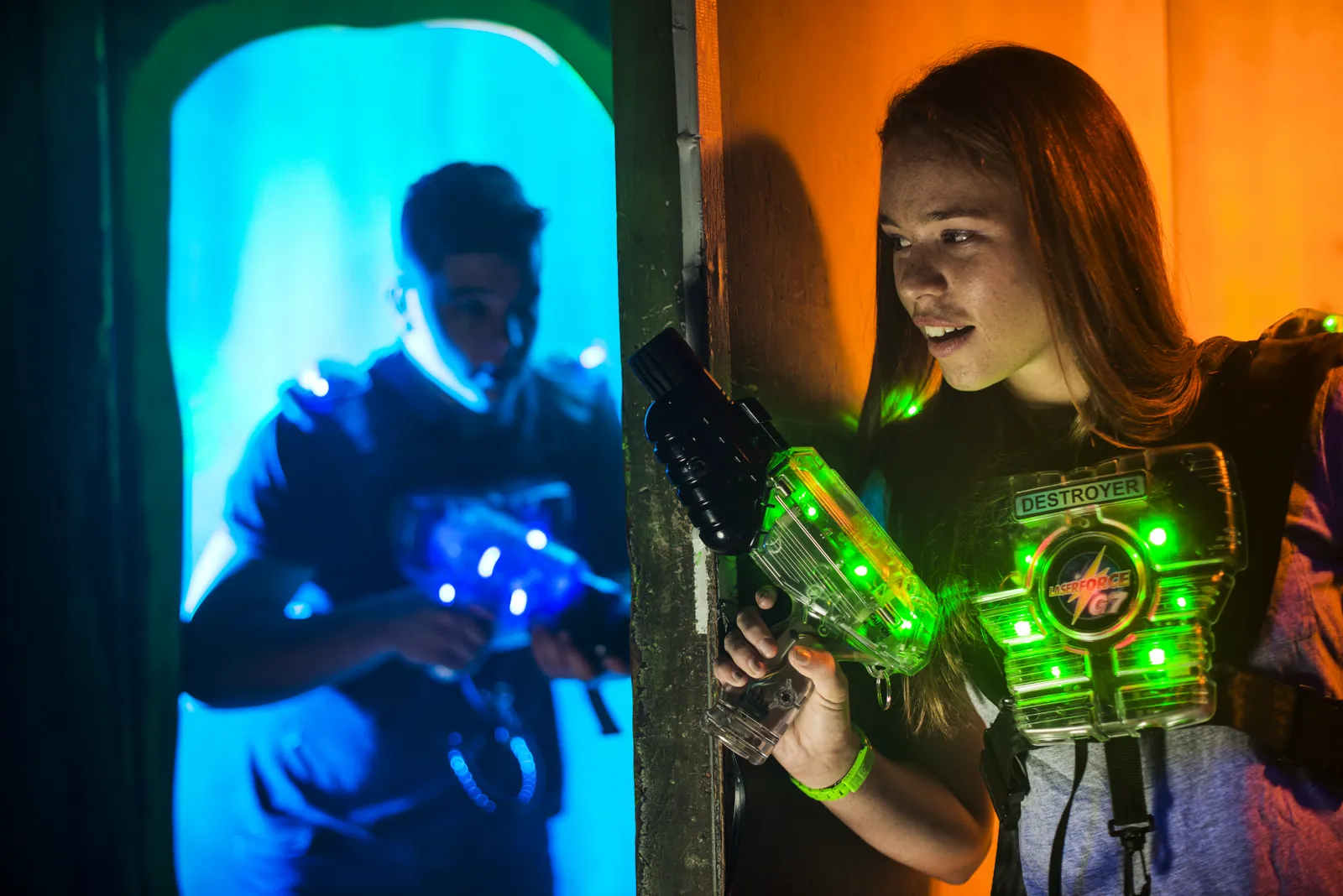 Vestes laser tag haute technologie Laser Force Drummondville