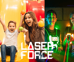 Laser tag + labyrinthe de jeu
