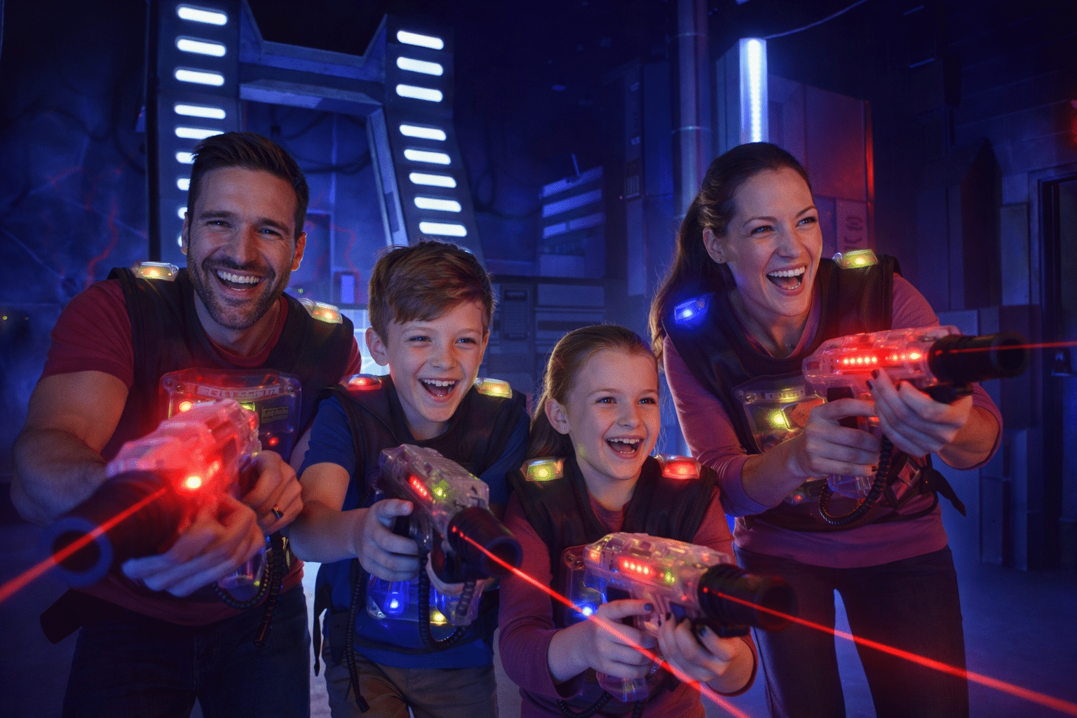 activités famille Drummondville - Laser Force Drummondville